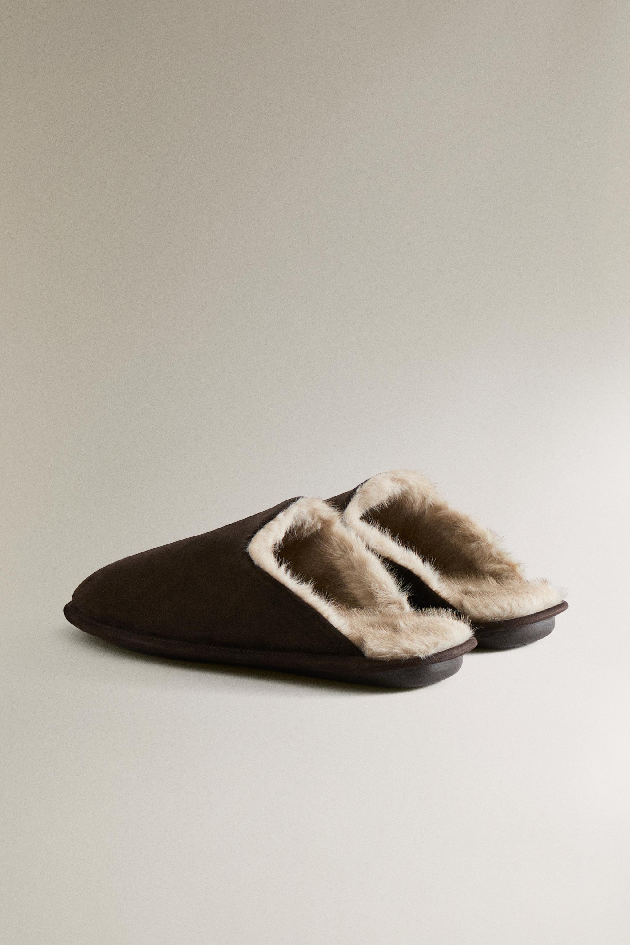 MULE EN CUIR CHAUDE